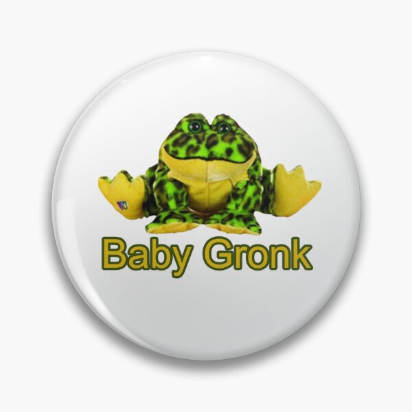 Artikelvorschau, Baby Gronk Webkinz Frosch entworfen und verkauft von dyslsexyia.