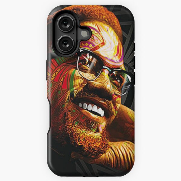 Vista previa del artículo con la obra «Malcolm X», diseñado y vendido por UZURIII-Official.