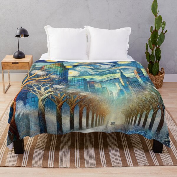 Item preview, Frozen City Forest – Perfect Gift for Holidays designed and sold by Imaginarium of Chaos falcon88 .