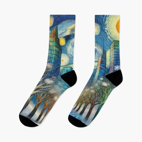 Item preview, Frozen City Forest – Perfect Gift for Holidays designed and sold by Imaginarium of Chaos falcon88 .