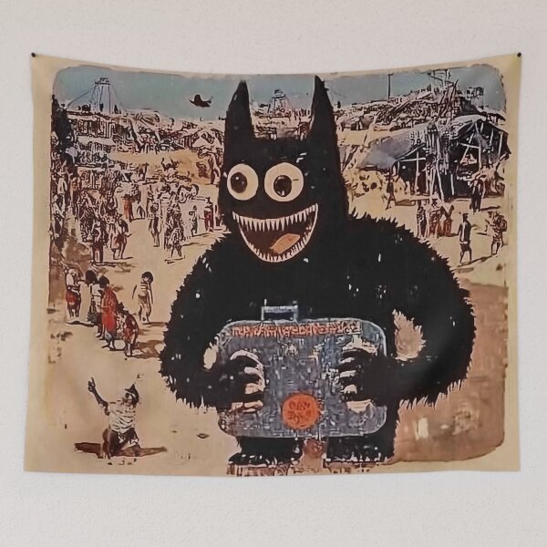 Item preview, Benzel’s Mischievous Grin at the Desert Bazaar designed and sold by landletsy.