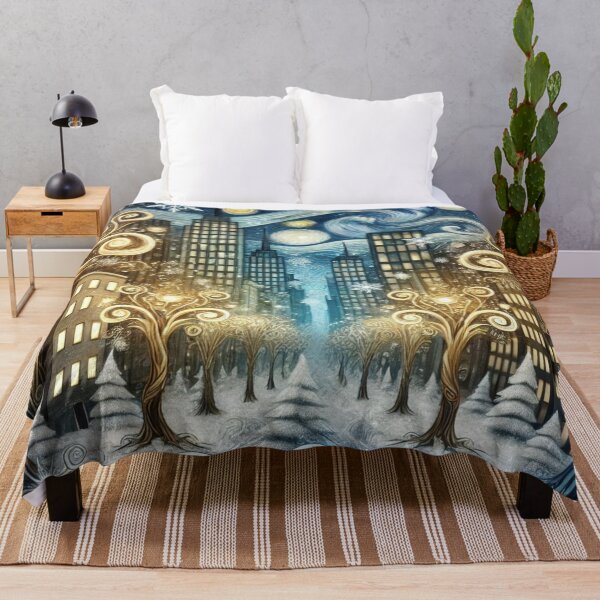 Item preview, Winter City Whispers – Perfect Gift for Holidays designed and sold by Imaginarium of Chaos falcon88 .