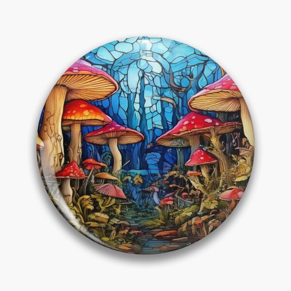 Artikelvorschau, Psychedelisches Magic Mushroom Motiv entworfen und verkauft von Boxing Kangaroo Retail Company.