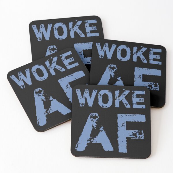 Item preview, Woke AF Progressive Political designed and sold by thepixelgarden.