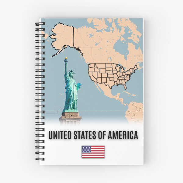 Item preview, Modern USA Map Art | Flags, Skylines, and Wall Decor designed and sold by Psycho-Crazy.