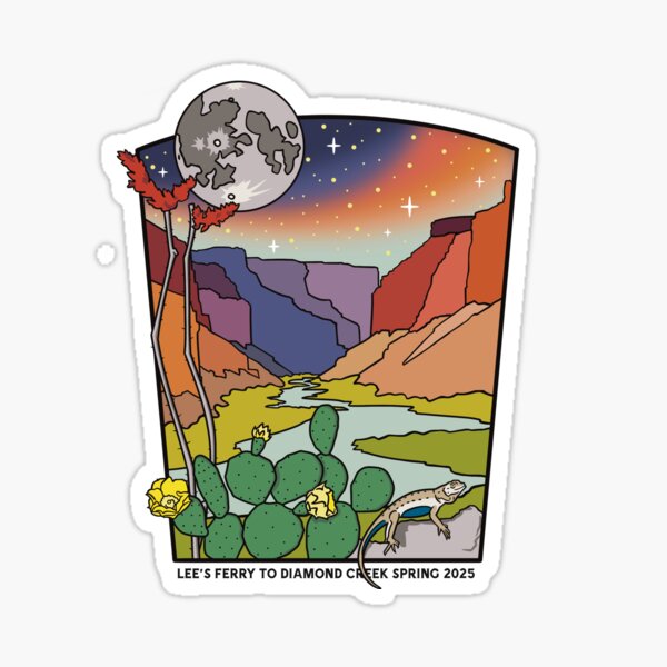 Item preview, Grand Canyon Moon designed and sold by Northwest Montana Field Journal.