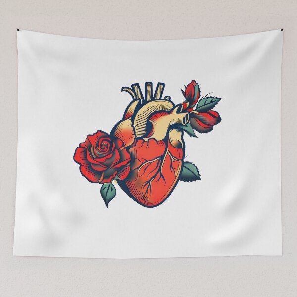 Item preview, Heart and roses designed and sold by MarisePix.