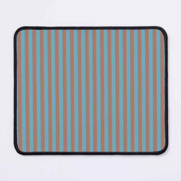 Item preview, Blue Vertical Stripe Pattern in Mocha Mousse designed and sold by Artistestella.