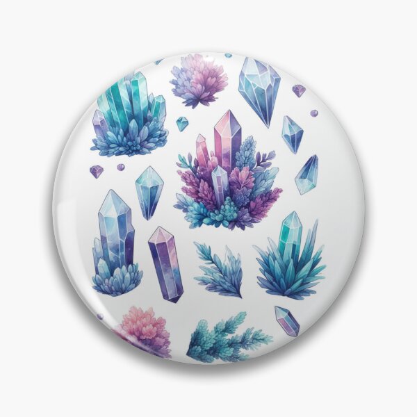 Item preview,  Mystical Crystal & Geode Stickers | Rainbow Gemstone Collection for Crystal Enthusiasts designed and sold by FlowerMyLove.