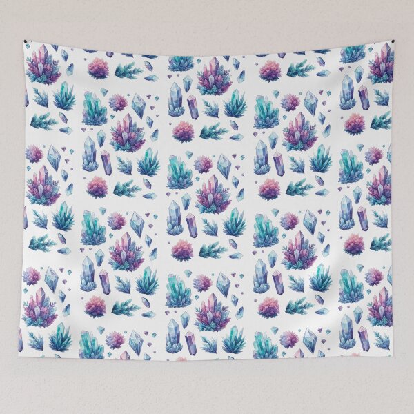Item preview,  Mystical Crystal & Geode Stickers | Rainbow Gemstone Collection for Crystal Enthusiasts designed and sold by FlowerMyLove.