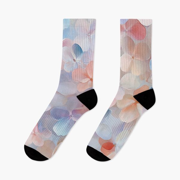 Item preview, Pastel floral painted pattern designed and sold by DaisyMarroquin.