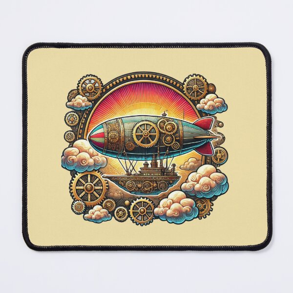 Item preview, Steampunk Airship designed and sold by Myra365Art.