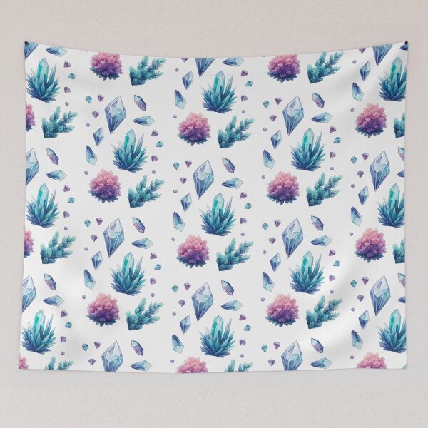 Item preview, Mystical Crystal & Geode Stickers | Rainbow Gemstone Collection for Crystal Enthusiasts designed and sold by FlowerMyLove.