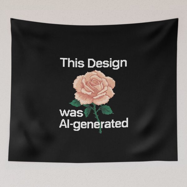 Item preview, This Design Was AI Generated Funny Gift For Tech Enthusiasts designed and sold by CosmicFreedom9.