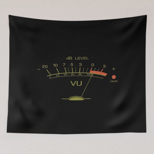 Item preview, Vintage VU Meter Volume Recording Studio Music Gear designed and sold by blueversion.