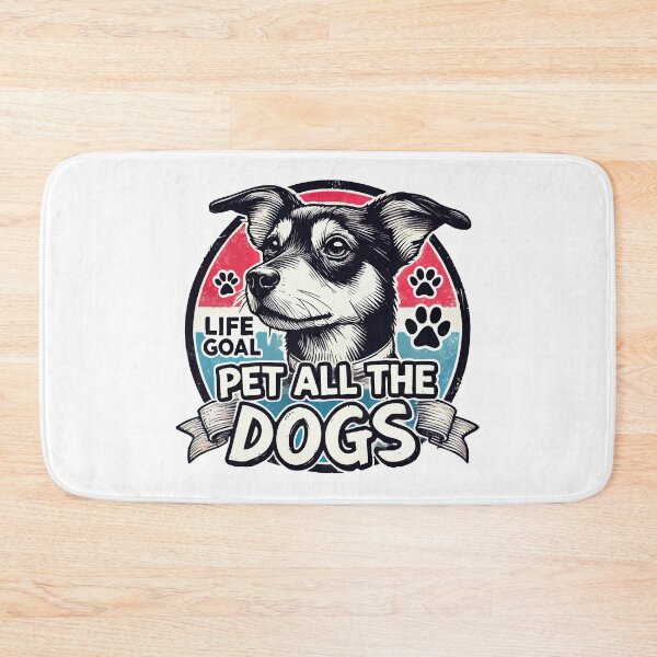 Item preview, Life Goal Pet All the Dogs Funny designed and sold by TomFrontierArt.