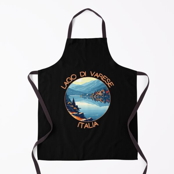 Item preview, Lago di Varese Italia Retro Art Travel Emblem designed and sold by MaateoDesign.
