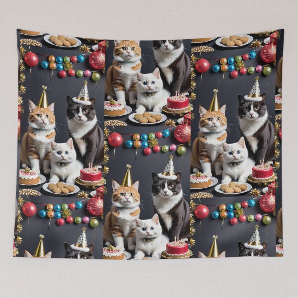 Item preview, Happy new year with my Pets B designed and sold by VeenyOcicat.