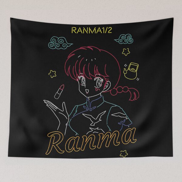 Item preview, Ranma 1/2: Ranma Saotome art designed and sold by GroupieClub.