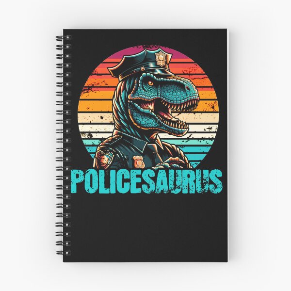 Item preview, Police Dinosaur Policesaurus Funny Cop Dad Grandad designed and sold by Maljonic.