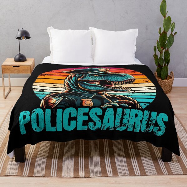 Item preview, Police Dinosaur Policesaurus Funny Cop Dad Grandad designed and sold by Maljonic.