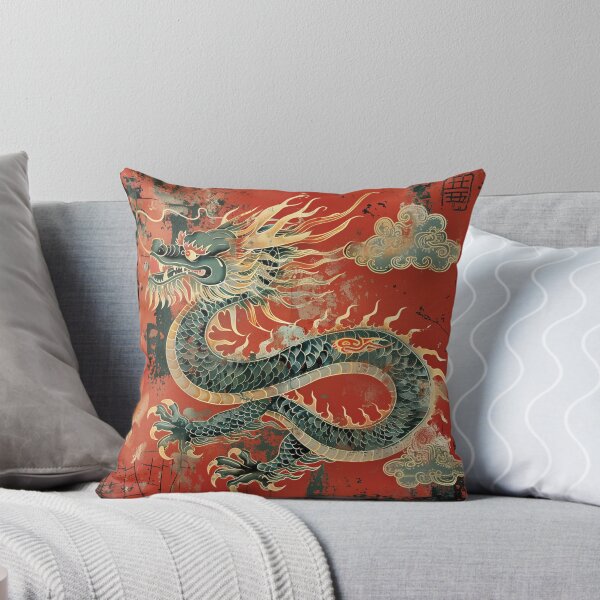 Item preview, Chinese Dragon Vintage Art 48 designed and sold by AstroRisq.