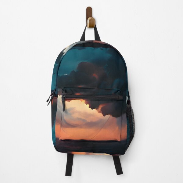 Item preview, Dramatic Ocean Sunset with Stormy Skies designed and sold by Amr Siam.