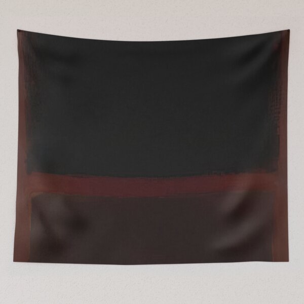 Item preview, Mark Rothko - Black On Dark Sienna On Purple 1960 designed and sold by irynaartbyim.