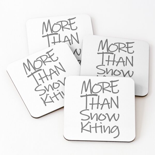 Item preview, More Than SnoKiting The Perfect Way to Show how much you love the adventure designed and sold by YAHIA-14.