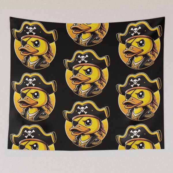 Item preview, Pirate Captain Duck designed and sold by AbsurdPanda.