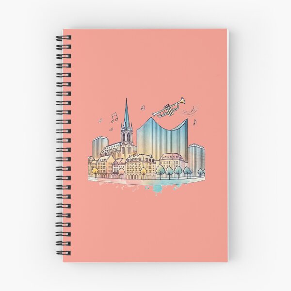 Item preview, Philharmonie Luxembourg Minimalist 3D Watercolor Design, designed and sold by PaintMeWorld.