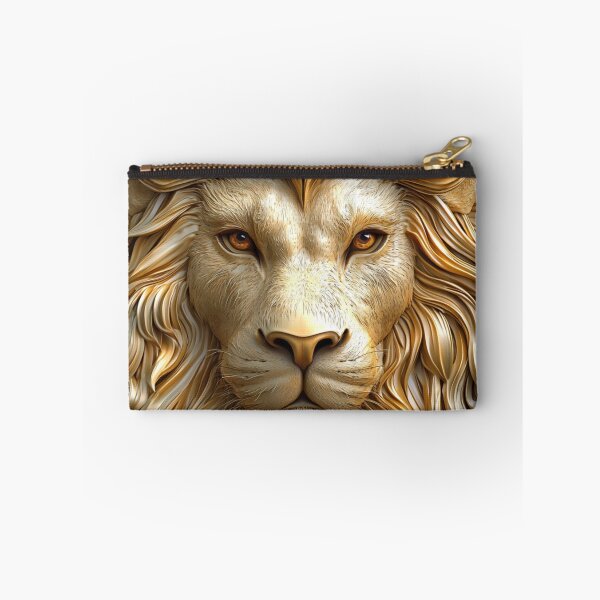 Item preview, Majestic 3D Lion Head - Bold Design for Apparel and Accessories designed and sold by alinbos26.