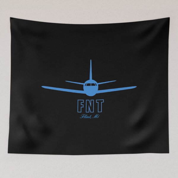 Item preview, FNT Flint Michigan Mi Airport Code designed and sold by Lartheviking.