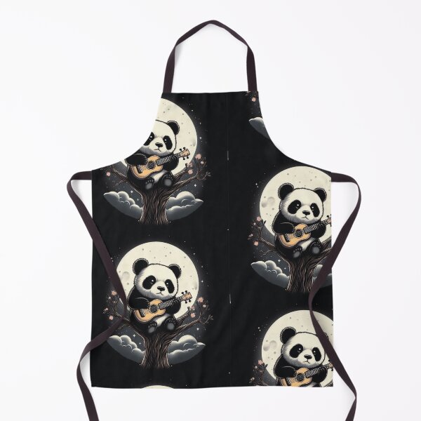 Item preview, Panda Playing Ukulele in a Tree at Night designed and sold by AbsurdPanda.