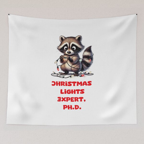 Item preview, Christmas Lights Expert, PH.D., Unique designed and sold by villacreativa.