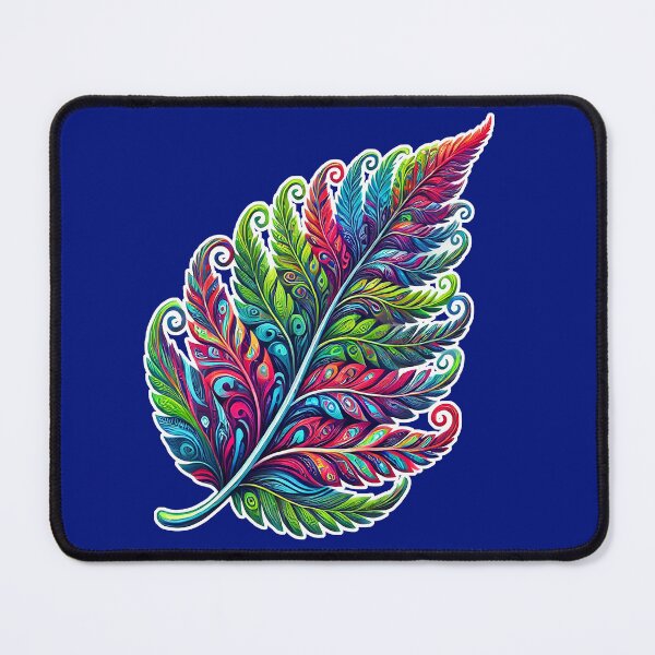 Item preview, Psychedelic Fern Leaf designed and sold by PsycheBrain.