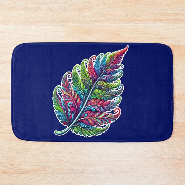 Item preview, Psychedelic Fern Leaf designed and sold by PsycheBrain.