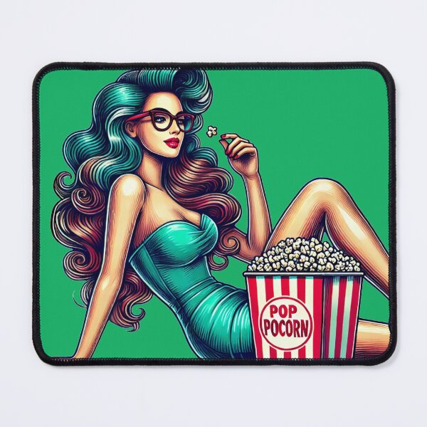 Item preview, Popcorn, Retro Delicious designed and sold by JonelleTshirts.