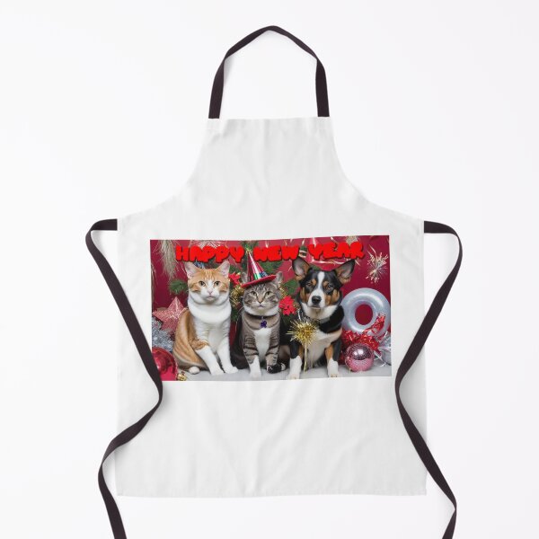 Item preview, Happy new year with my Pets C designed and sold by VeenyOcicat.