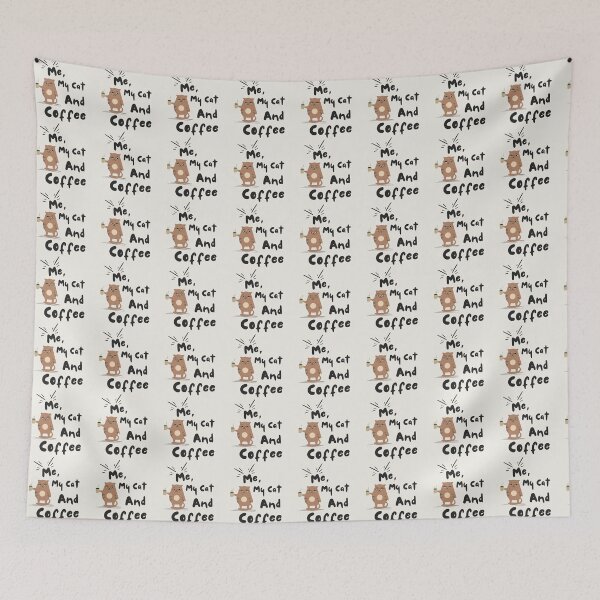 Item preview, Me, My Cat and Coffee designed and sold by iphie-josanto.
