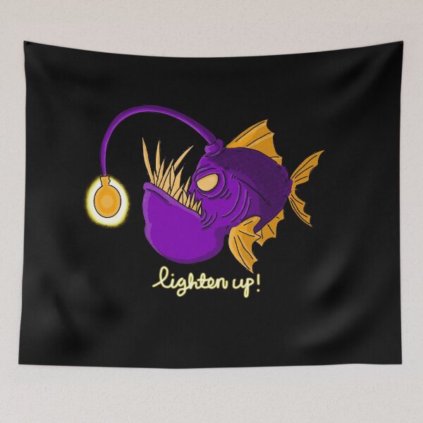Item preview, Lighten up angler fish designed and sold by Jmablesonart.