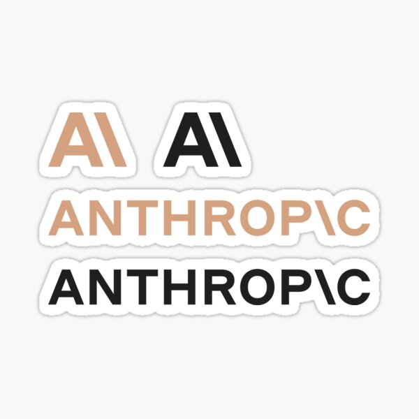 Item preview, Anthropic Logos Mix & Match designed and sold by johnlmao.
