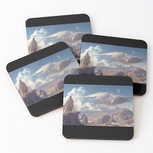 Item preview, Majestic Dragon Over Desert Spires designed and sold by willmmcintosh.