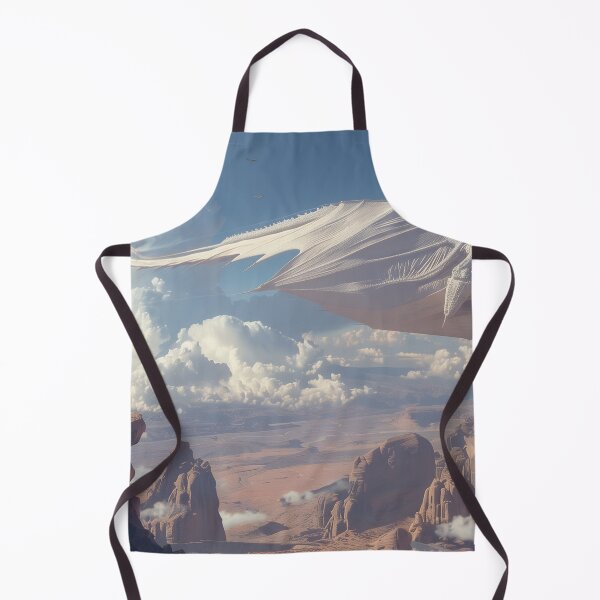 Item preview, Majestic Dragon Over Desert Spires designed and sold by willmmcintosh.