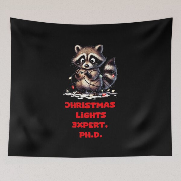 Item preview, Christmas Lights Expert, PH.D., Unique designed and sold by villacreativa.