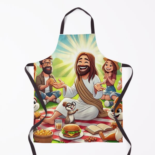 Item preview, The Perfect Sunny Day for a Picnic with Jesus designed and sold by JesusClub.