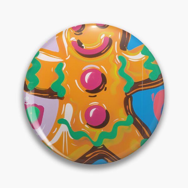 Artikelvorschau, Lebkuchenmann-Pop-Art 2 entworfen und verkauft von AstroRisq.