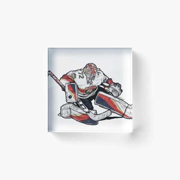 Item preview, Bobrovsky in white solo designed and sold by nfg801.