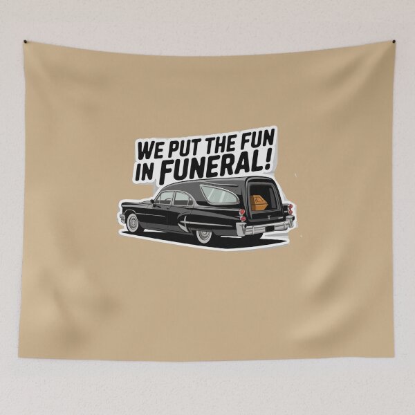 Item preview, We Put The Fun In Funeral Hearse Design designed and sold by Peter Stawicki.