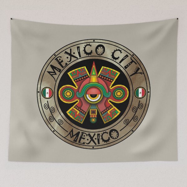 Item preview, Mexico City Aztec Ollin emblem designed and sold by studioss76.